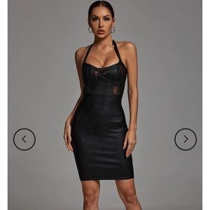Black bandage dress / never been worn/ has original tag